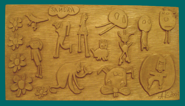 Eighties (53.5 x 29.5 cm) (2003)